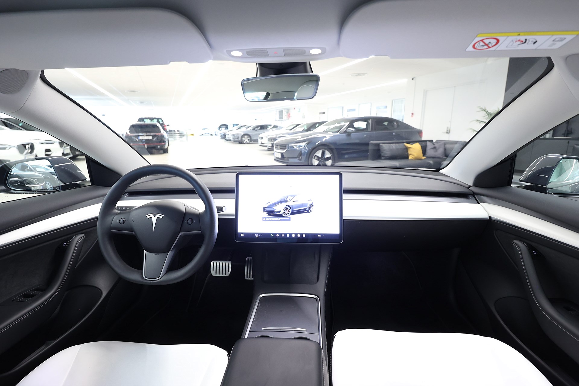 Tesla Model 3 Performance 513hk AP Premium sound Vit klädsel
