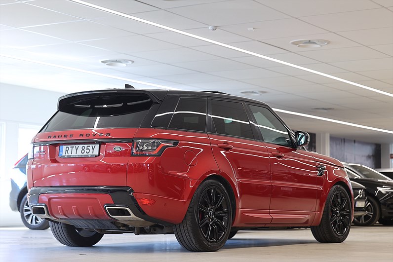 Land Rover Range Rover Sport P400e 400hk HSE Pano Meridian