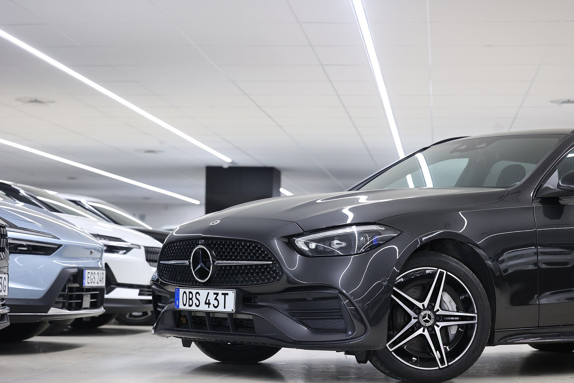 Mercedes-Benz C 300 T e 313hk *Hjulkampanj!* AMG Bur Pano HUD