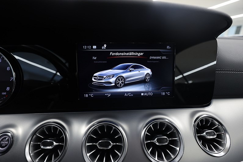 Mercedes-Benz E 200 Coupé 184hk *Kampanj!* AMG Line Pano Navi