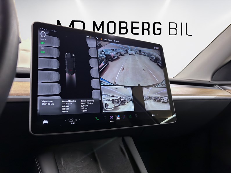 Tesla Model Y Long Range AWD 514hk Pano Läder Drag Navi