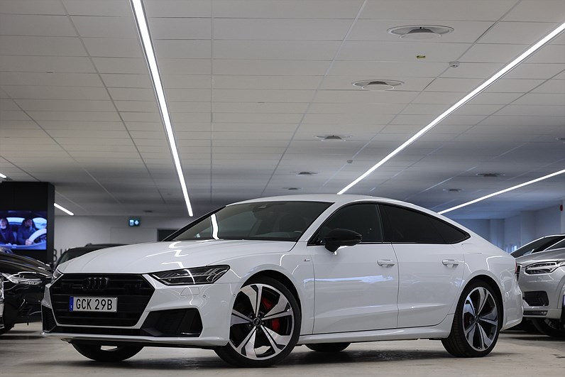 Audi A7 Sportback 55 TFSI e Quattro 367hk *Hjulkampanj!* S-Line MOMS