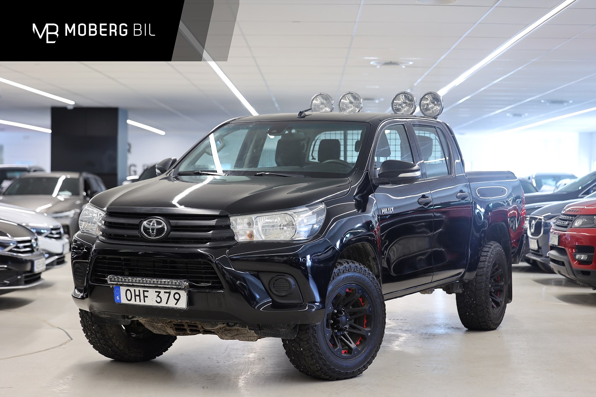 Toyota Hilux Dubbelhytt 2.4 AWD 150hk Dragkrok LEASEBAR