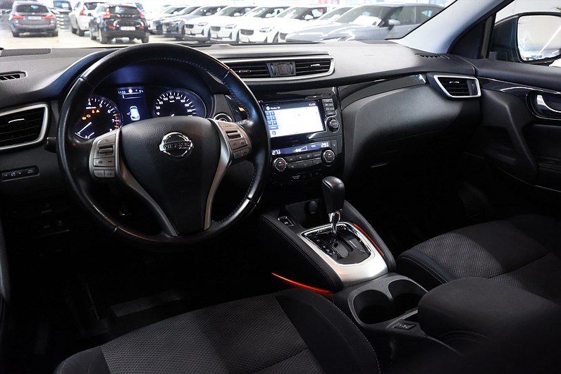 Nissan Qashqai 1.2 DIG-T XTRONIC-CVT 115hk Keyless Navi 360°