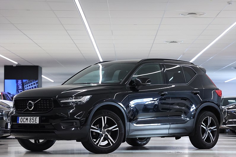 Volvo XC40 T2 129hk *Hjulkampanj!* R-Design Drag Navi VOC Keyless
