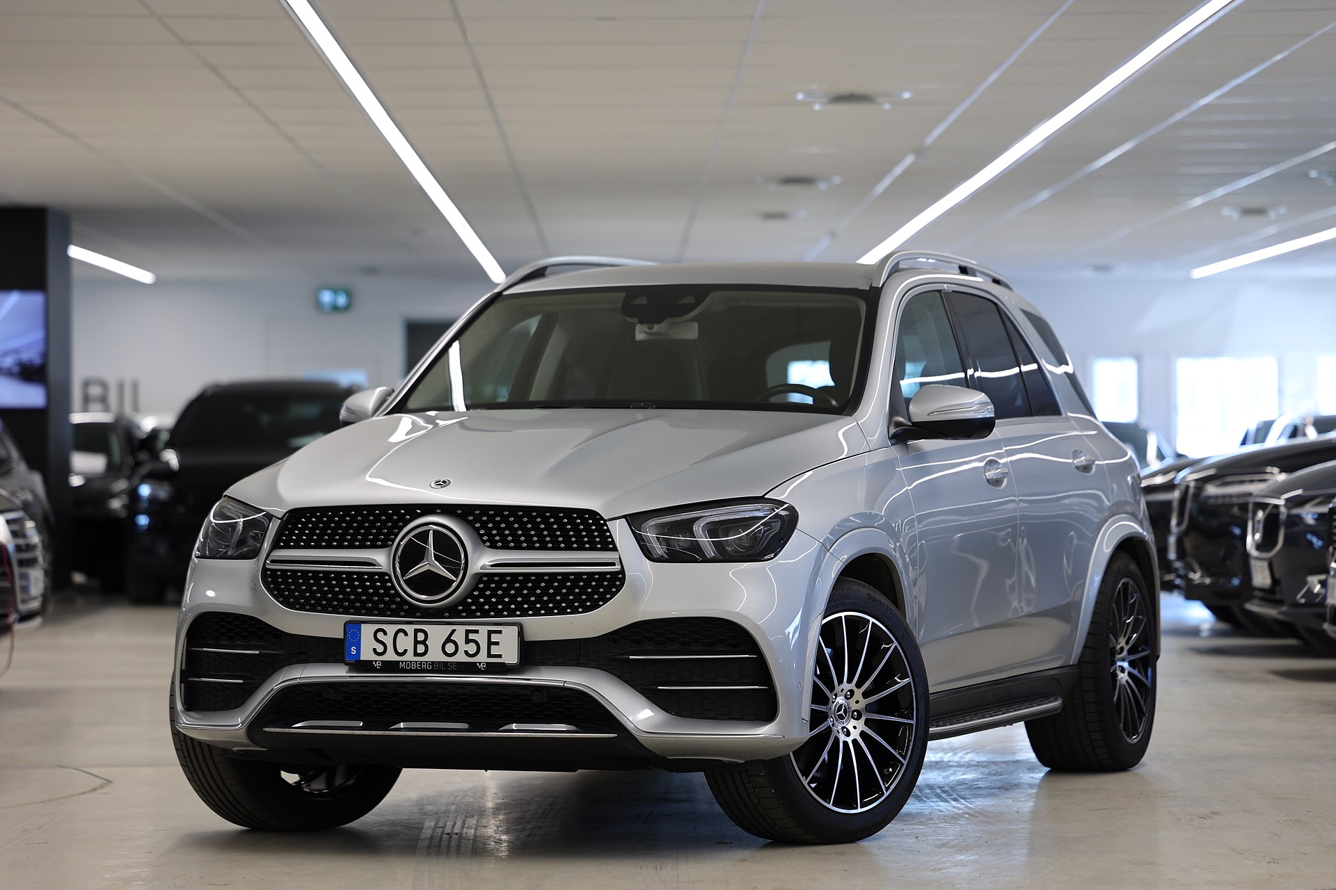 Mercedes-Benz GLE 400 D 4M AMG Line 360-kam Burmester HUD Luft.fjädr