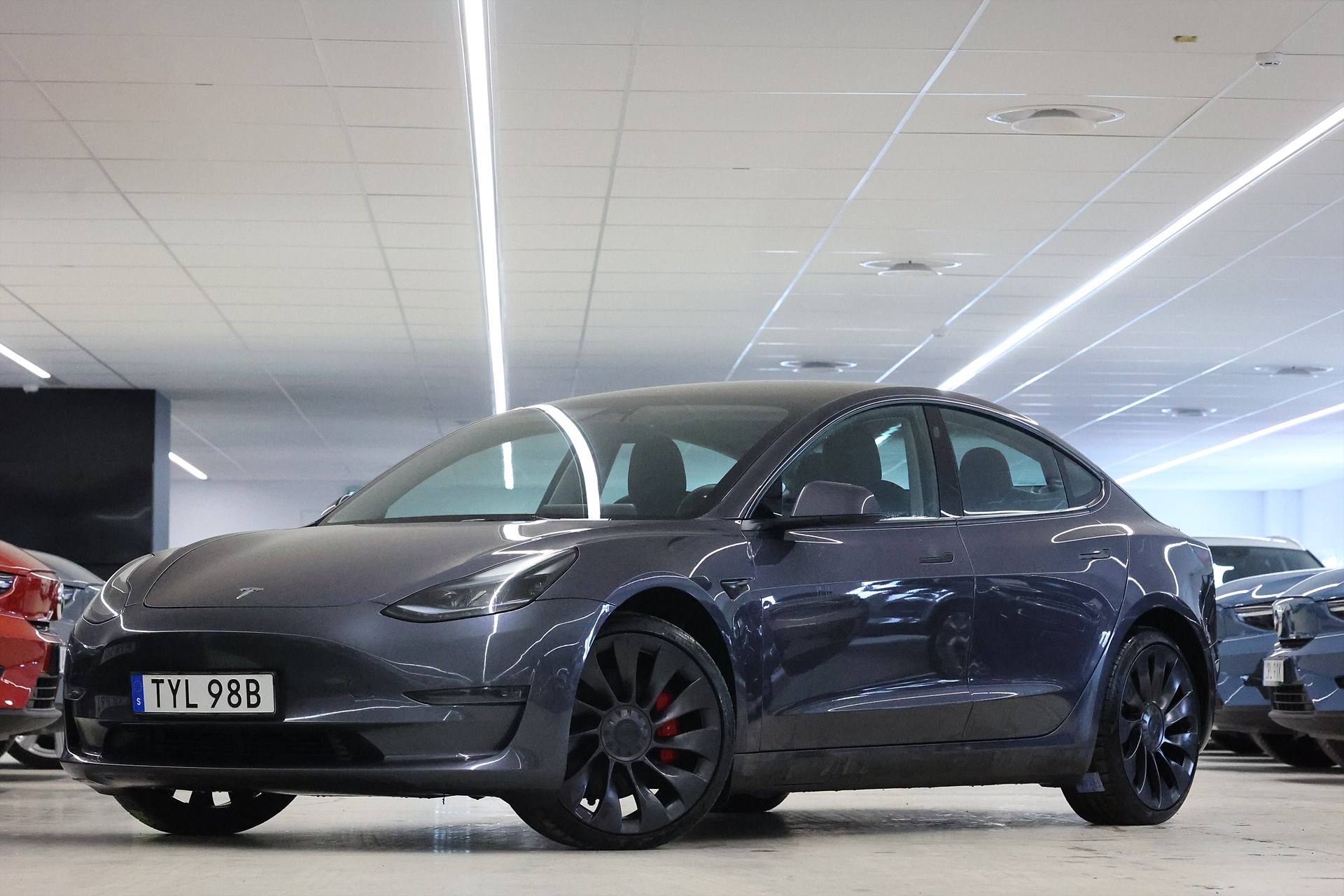 Tesla Model 3 Performance 513hk AP Pano Läder