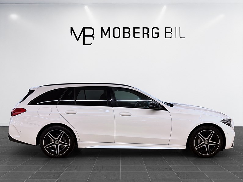 Mercedes-Benz C300 e 313hk AMG Line Drag B-Kamera Navi