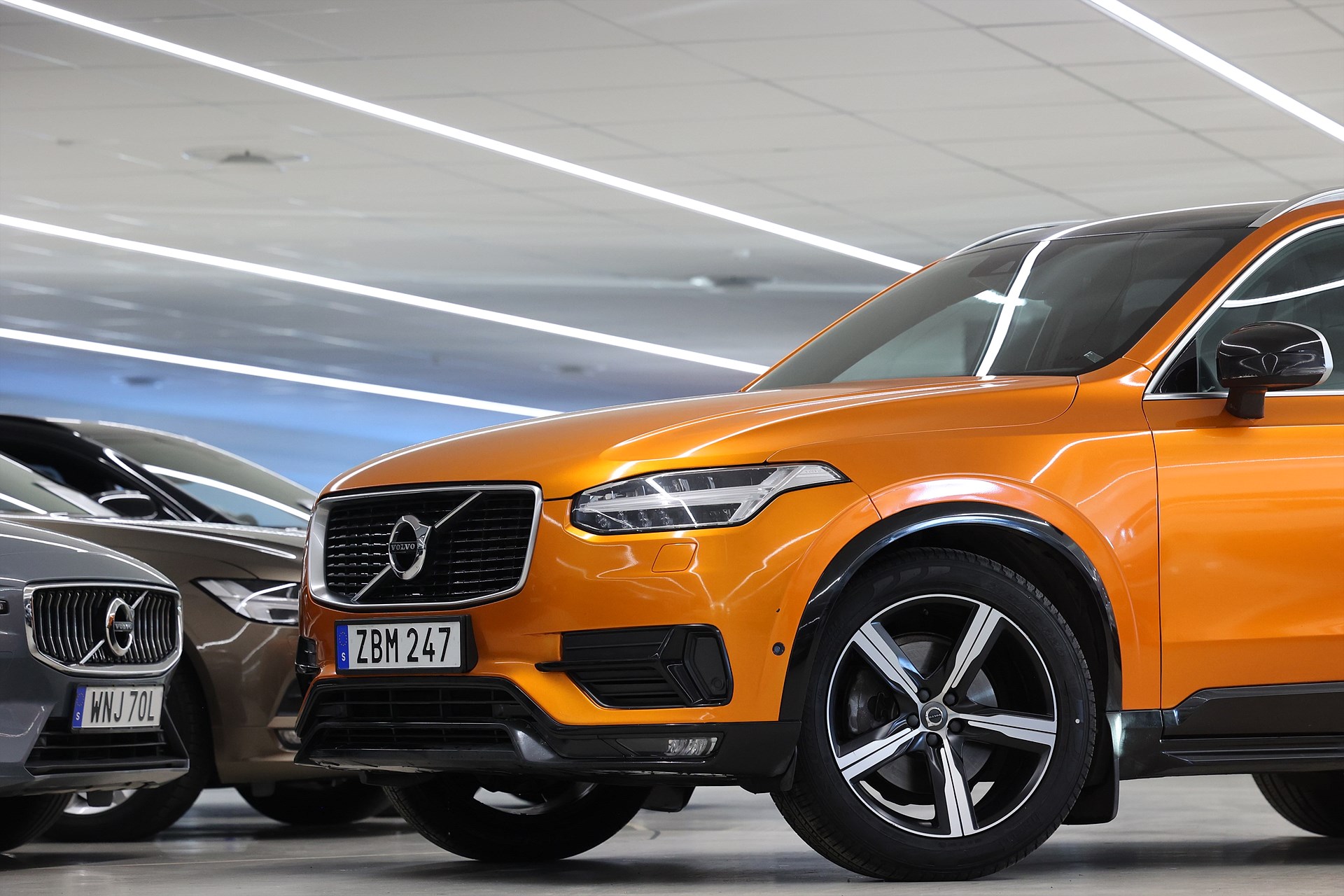 Volvo XC90 D5 AWD 235hk *Hjulkampanj!* R-Design Luft 7-Sits Drag