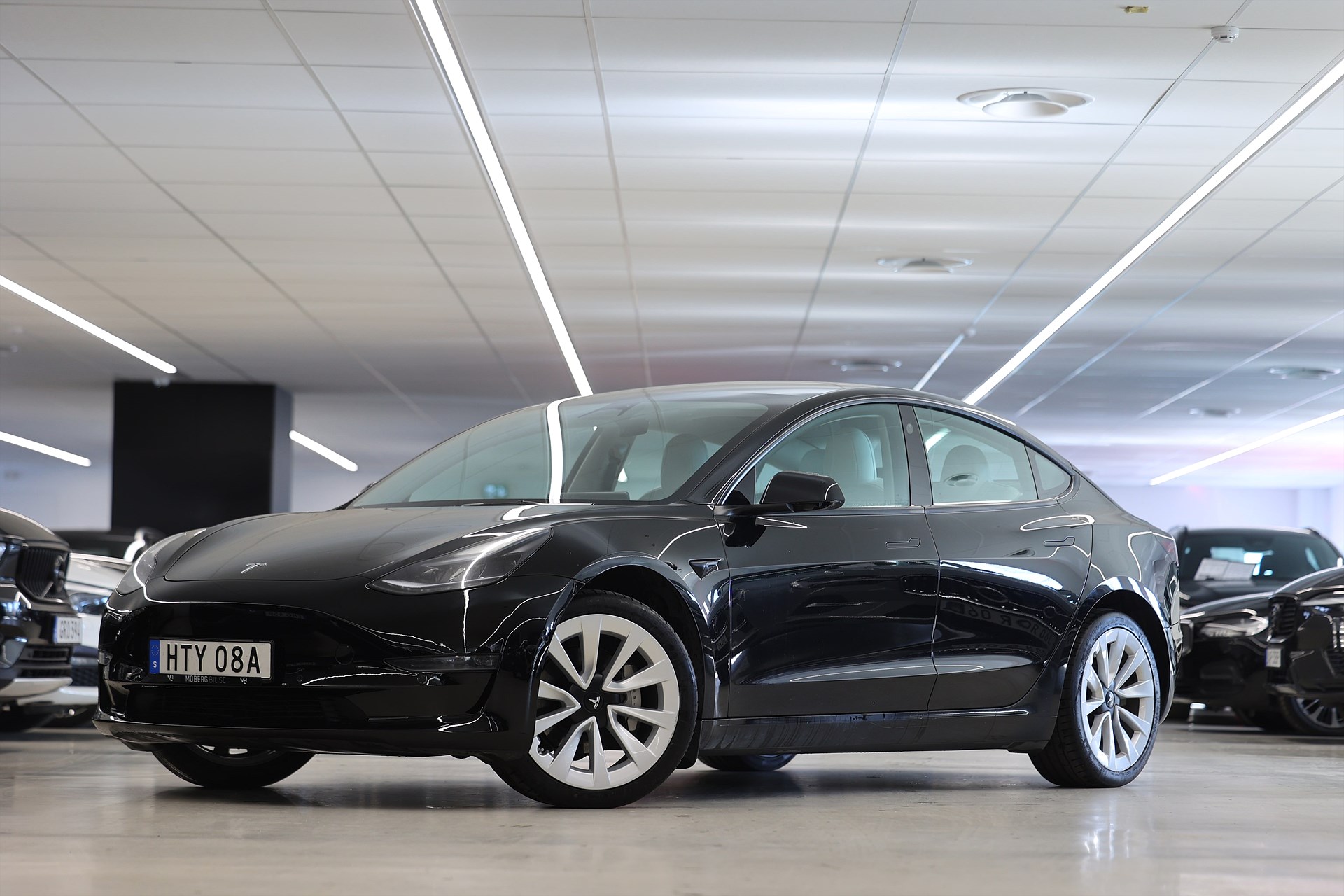 Tesla Model 3 Long Range AWD 440hk AP Pano Läder Navi Drag