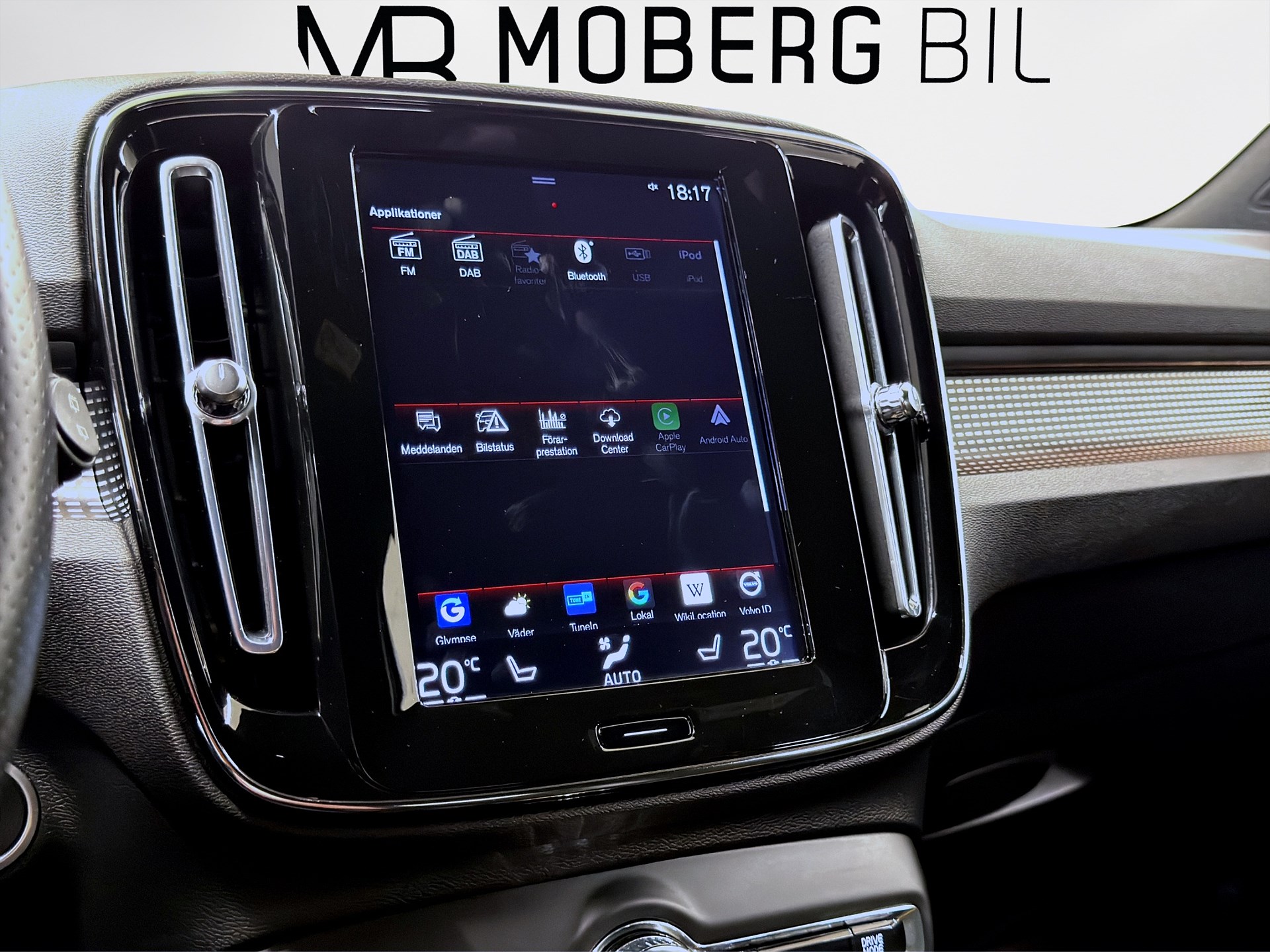 Volvo XC40 Recharge T5 262hk R-Design Navi Keyless B-Kamera