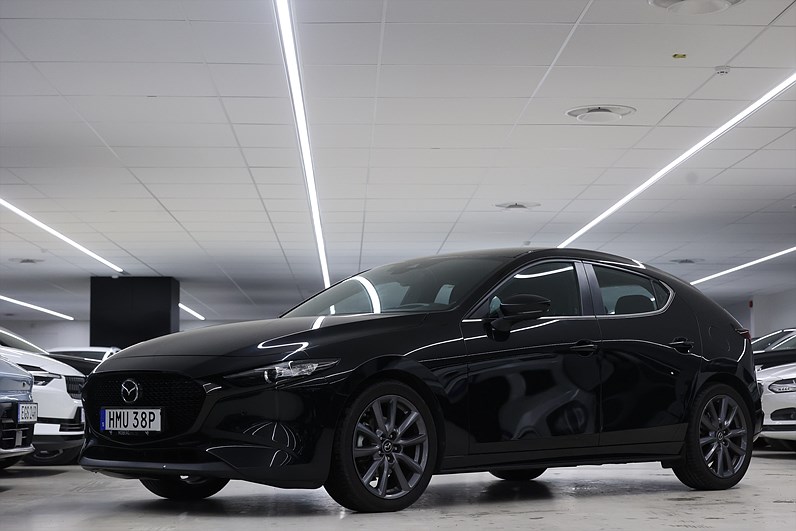 Mazda 3 Hatchback 2.0 M Hybrid 150hk *Hjulkampanj!* B-kamera Navi