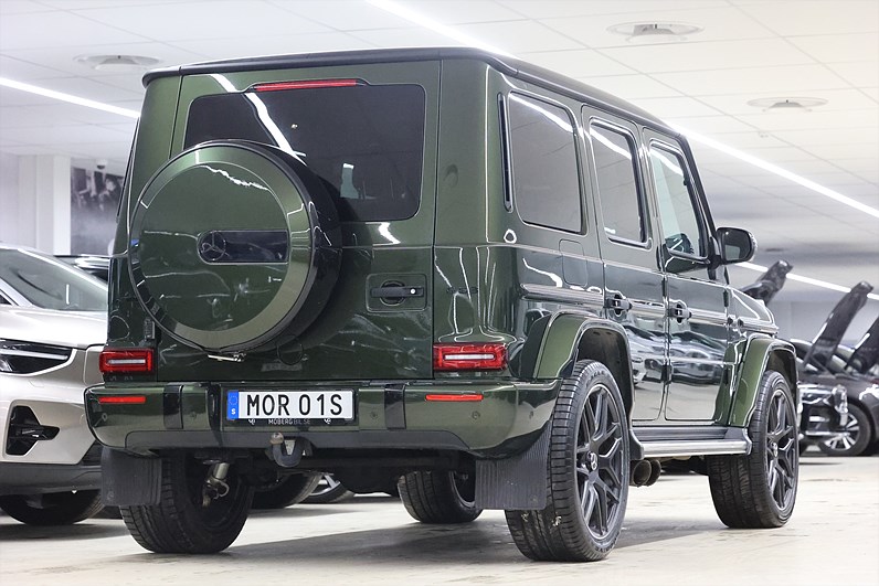 Mercedes-Benz AMG G 63 585hk Manufaktor Ferrita Sv-Såld