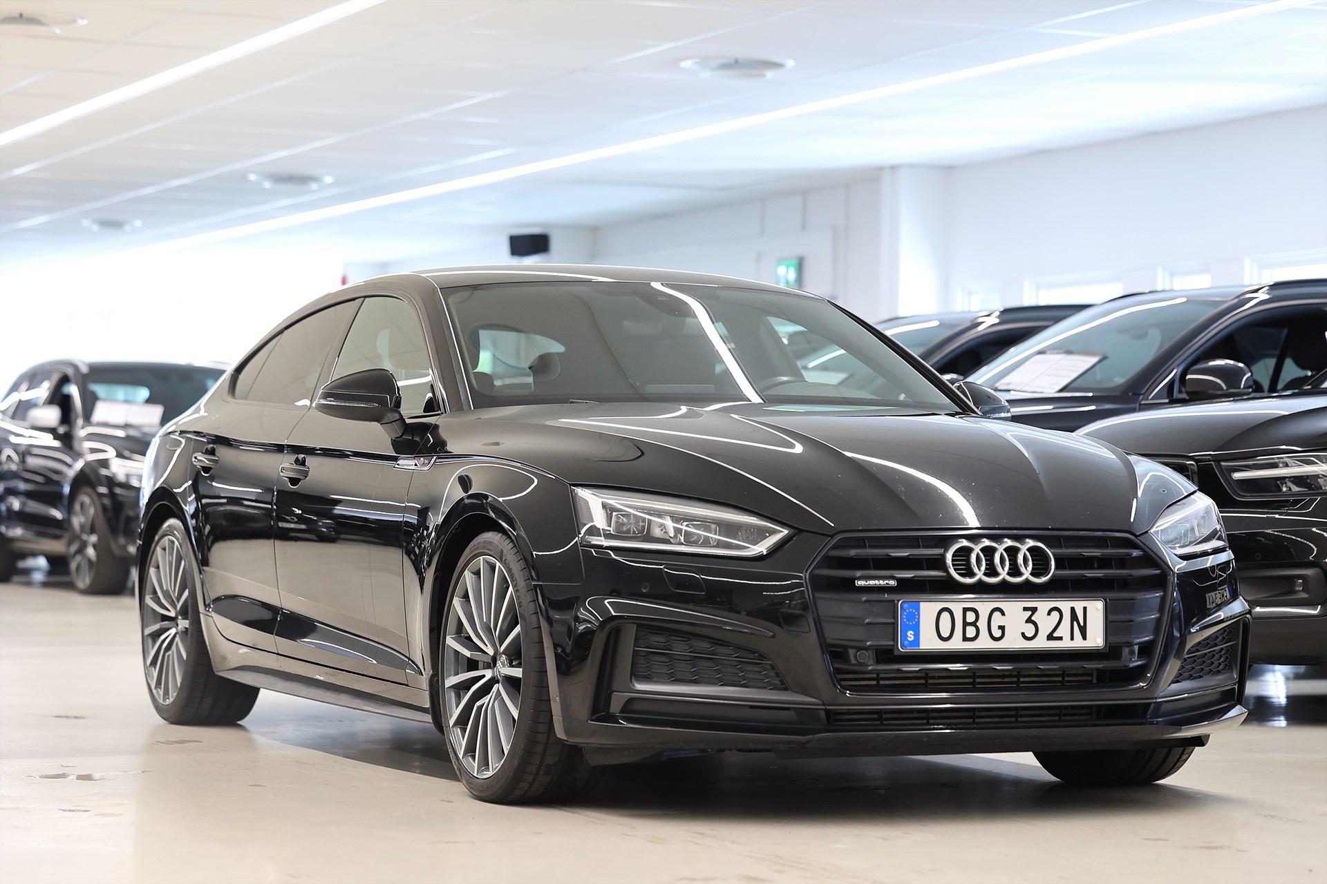 Audi A5 Sportback 45 TFSI Quattro 245hk S Line B&O Matrix 1262kr Årsskatt
