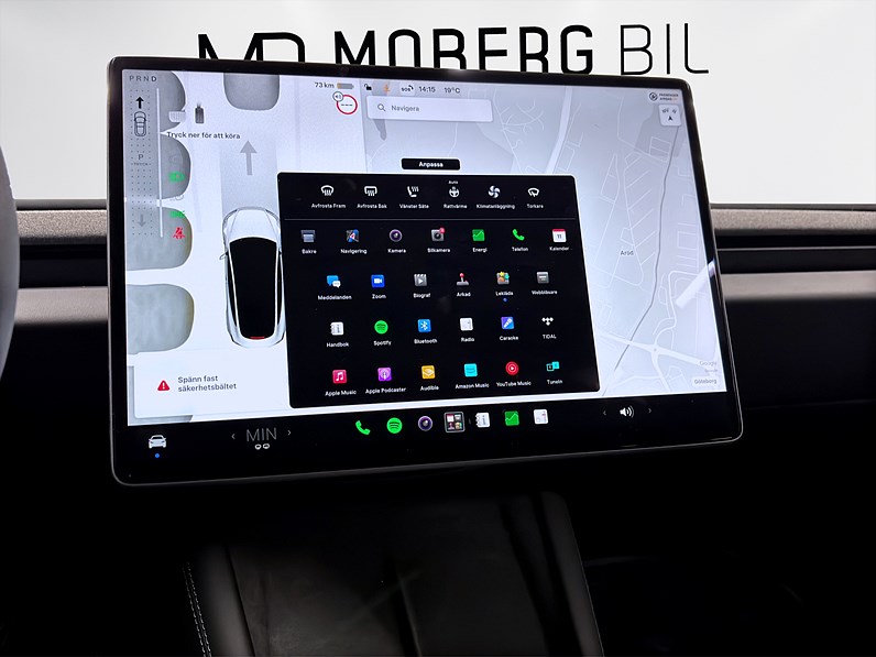 Tesla Model 3 Standard Range 283hk Läder Pano Navi B-Kamera