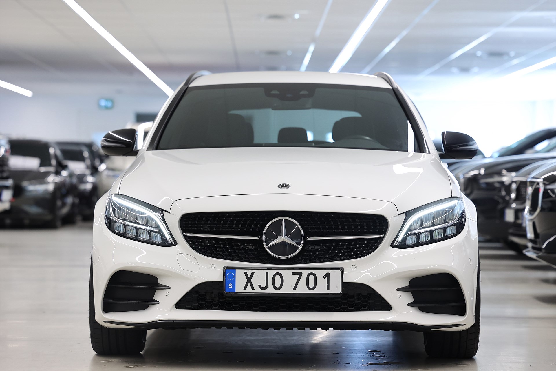 Mercedes-Benz C 300 de AMG Line Night edt B-kamera Drag
