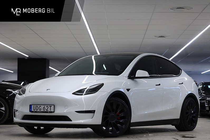 Tesla Model Y Performance 534hk *Kampanj!* Drag Pano Navi