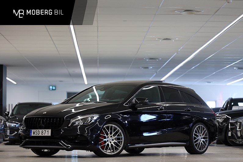 Mercedes-Benz AMG CLA 45 4M 381hk Pano H/K Skalstolar