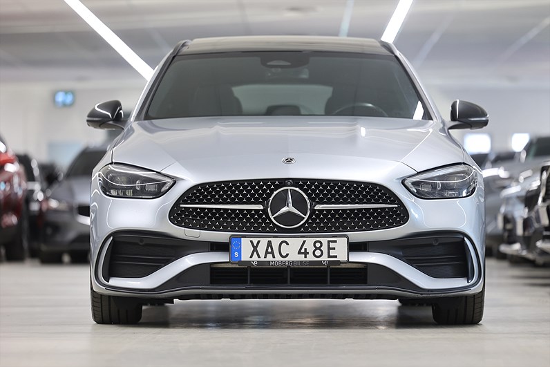 Mercedes-Benz C 220 T d 4M 200hk AMG Night Pano Burmester