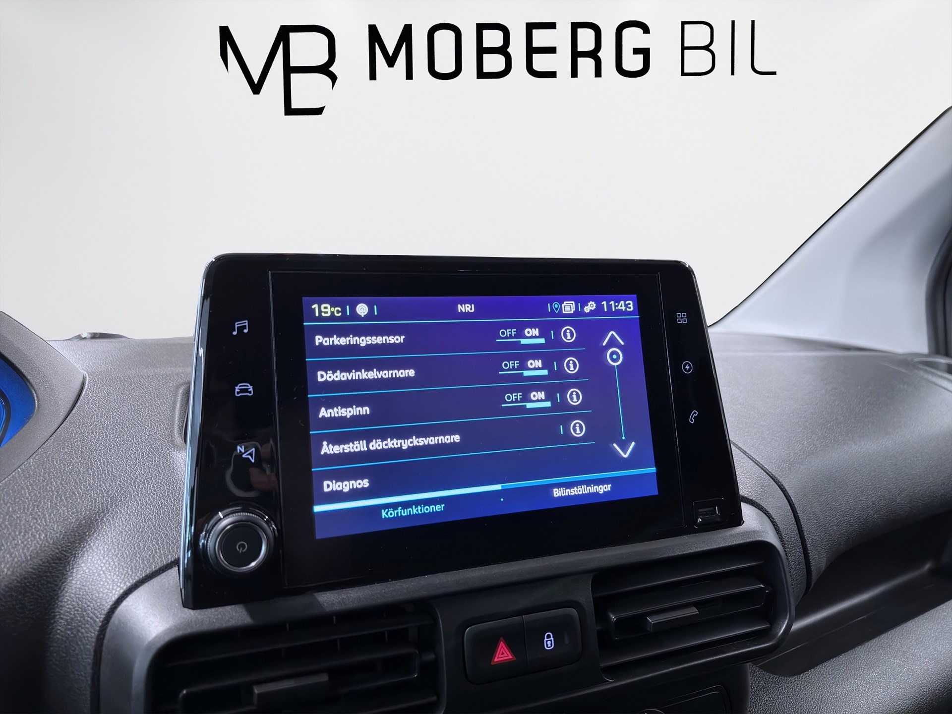 Peugeot e-Partner L2 136hk Helg på Moberg! V-Inrett Drag Värmare