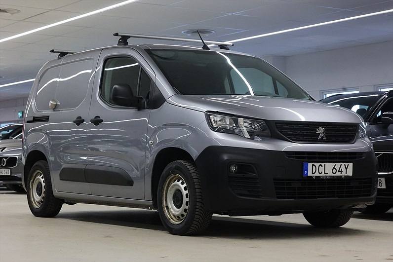 Peugeot Partner 1.5 BlueHDi 76hk V-inrett Drag PDC MOMS
