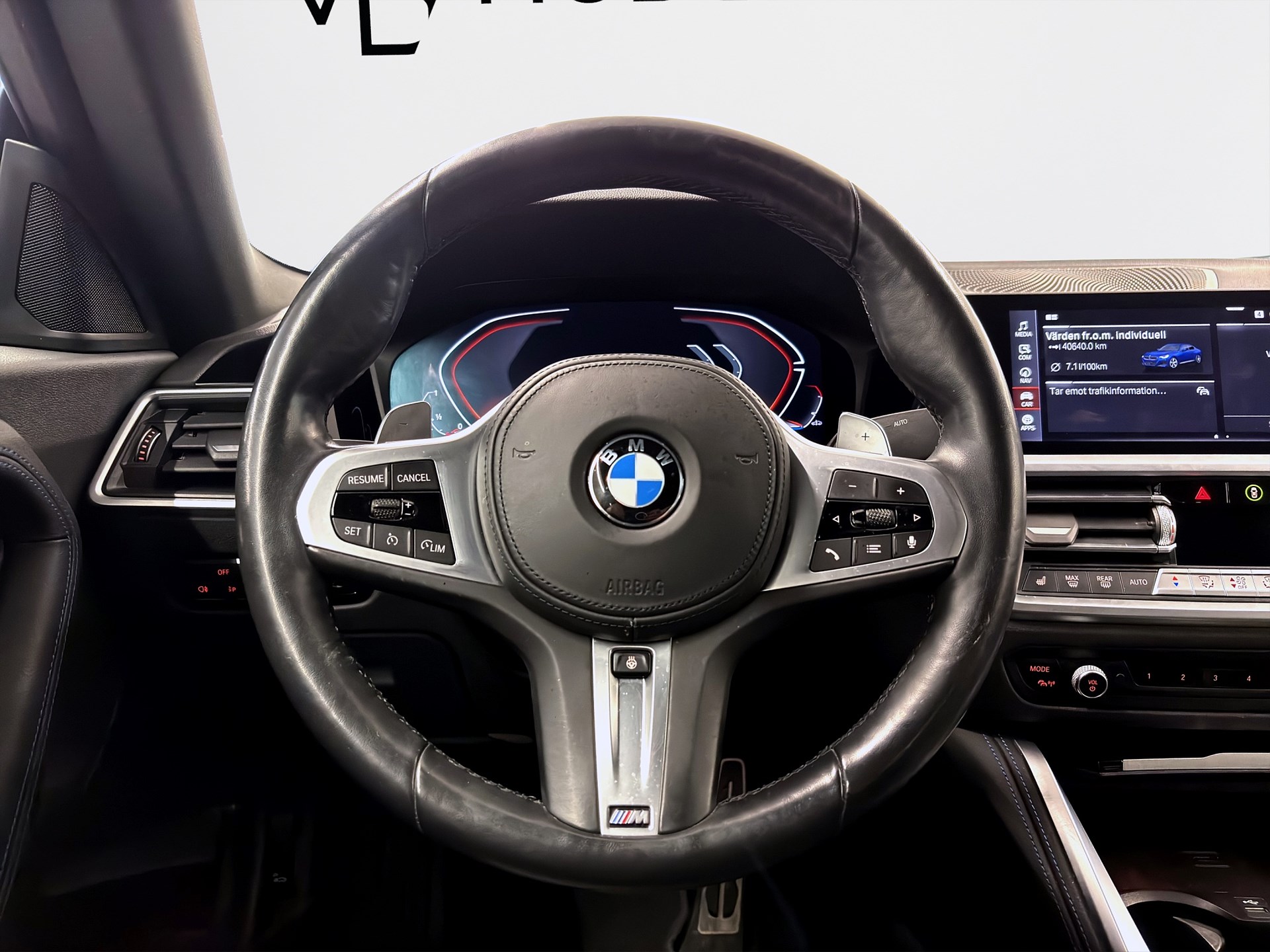 BMW 220i Coupé 184hk M-Sport B-Kamera Navi Keyless PDC Drag
