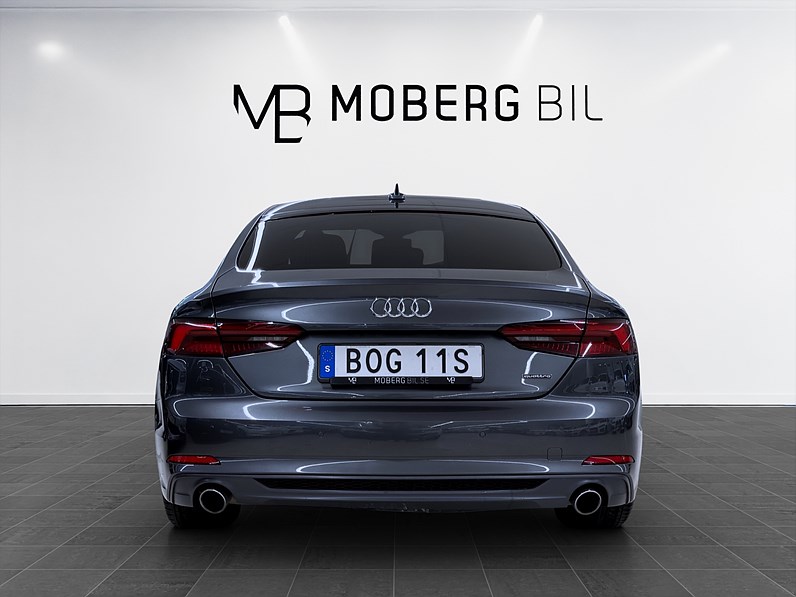 Audi A5 Sportback 45 TFSI quattro 245hk S line 2 Års Garanti!