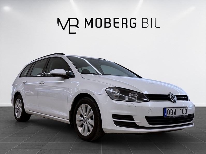 Volkswagen Golf 1.6 TDI 105hk Helg på Moberg!  Style M&K-Värm Drag