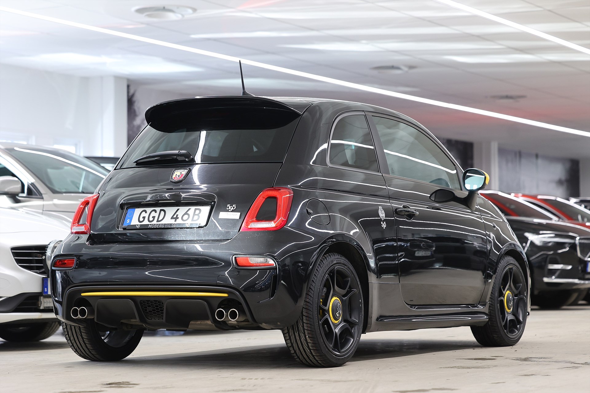 Abarth 595 1.4 T-JET 16V 160hk Pista Kit Yellow Sportavgas