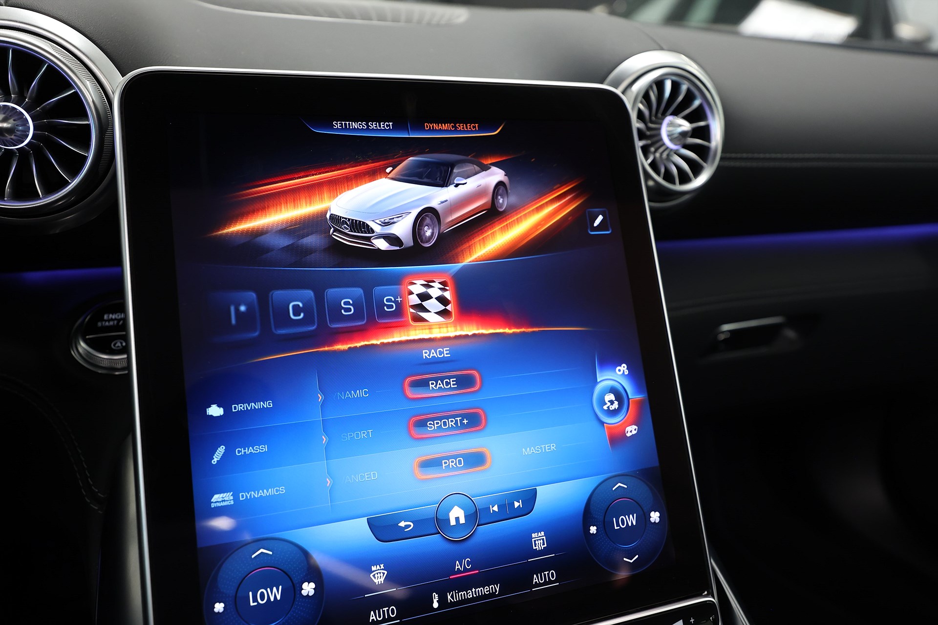 Mercedes-Benz AMG SL 63 4M+ Keramiska HUD Dynamic Plus