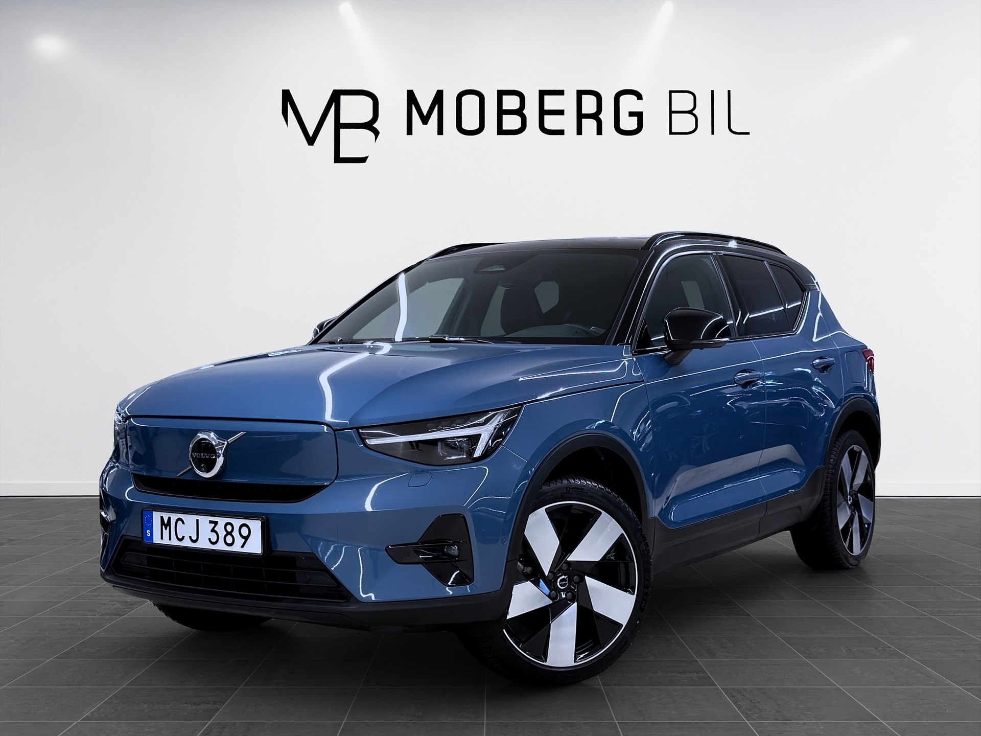 Volvo XC40 Recharge Twin 408hk Ultimate H/K 360 Navi Läder