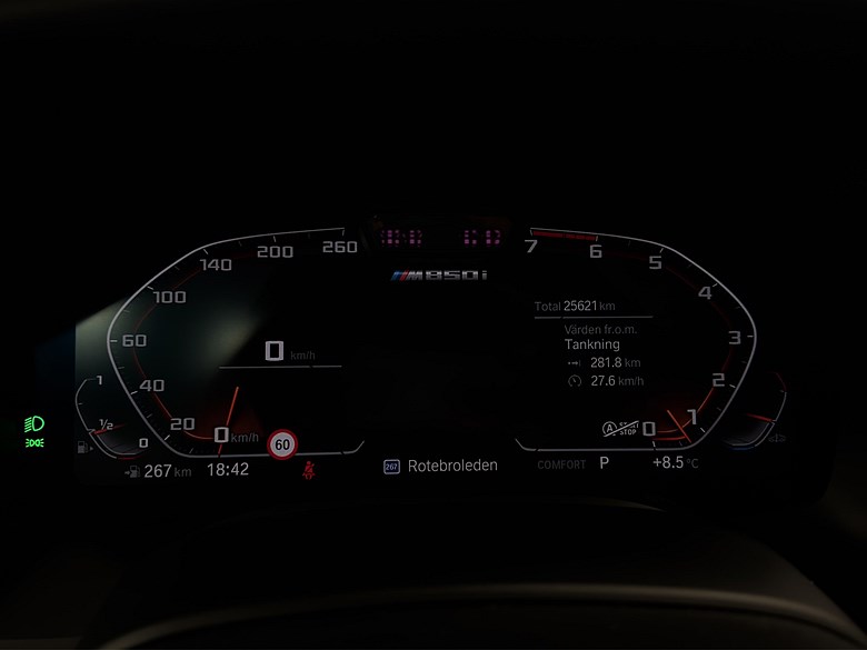 BMW M850i xDrive Kolfibertak B&W Laserlight, 360°, Navi 2020, svart – bild 11 av 27, begagnad hos Niber i Järfälla
