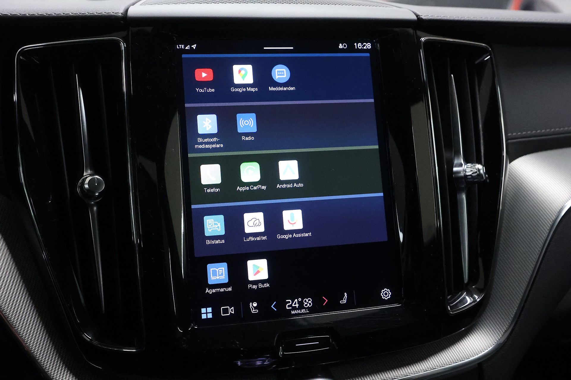 Volvo XC60 Recharge T8 AWD 456hk Ultimate Black Edt H/K 360 HUD Massage