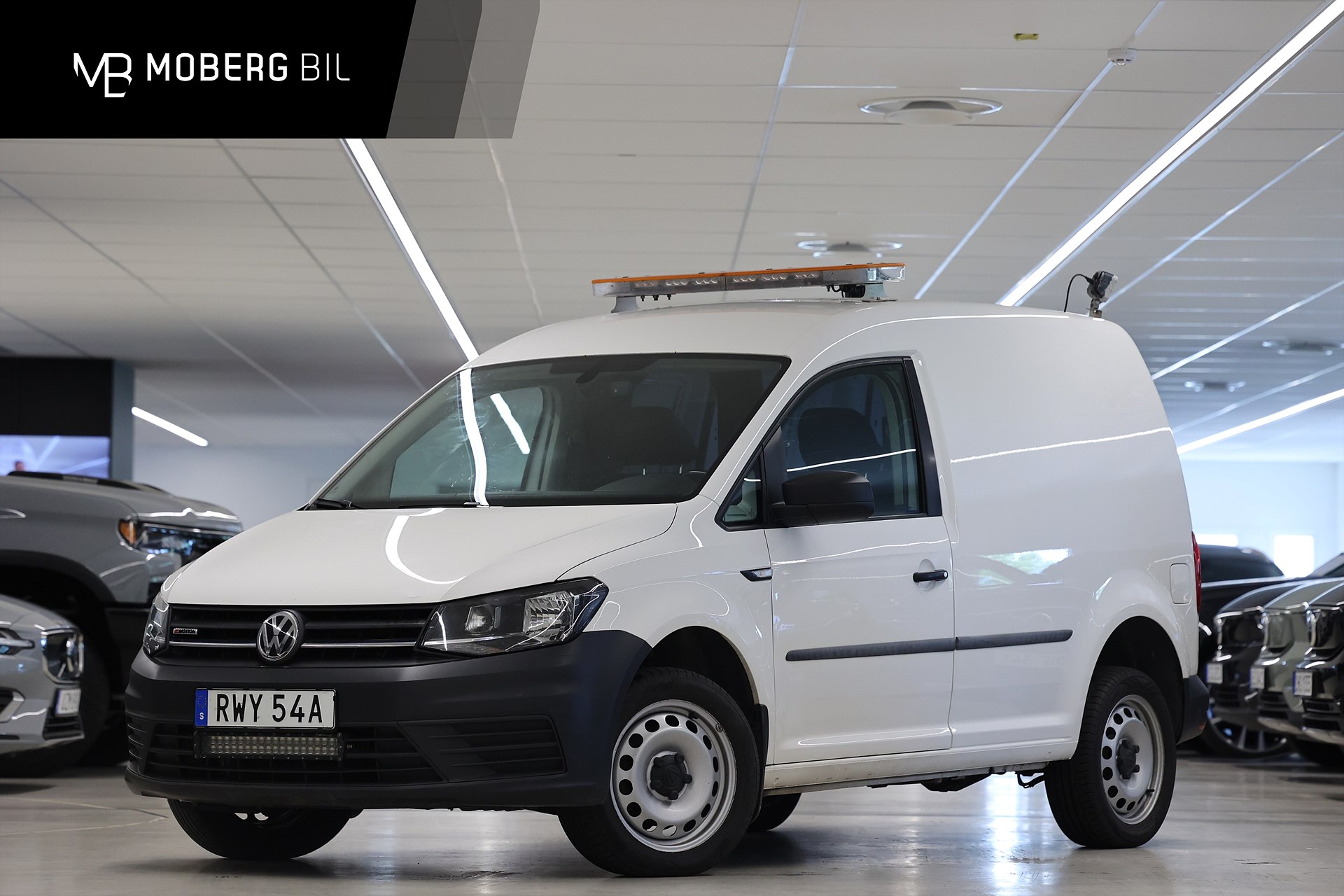 Volkswagen Caddy 2.0 TDI 4M V-inrett Värmare Drag MOMS