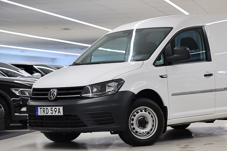Volkswagen Caddy 2.0 TDI Värmare Carplay Drag LEASBAR