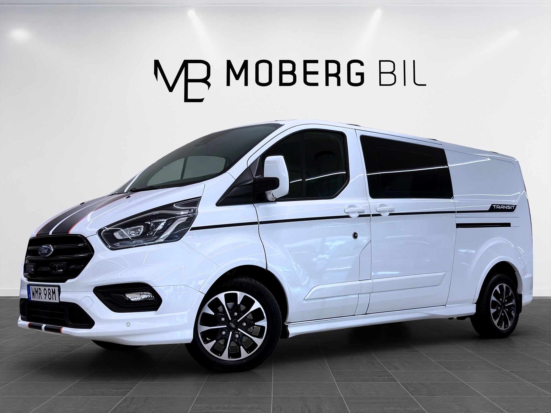 Ford Transit Custom 290 2.0 185hk Crewvan L2 Drag B-Kamera