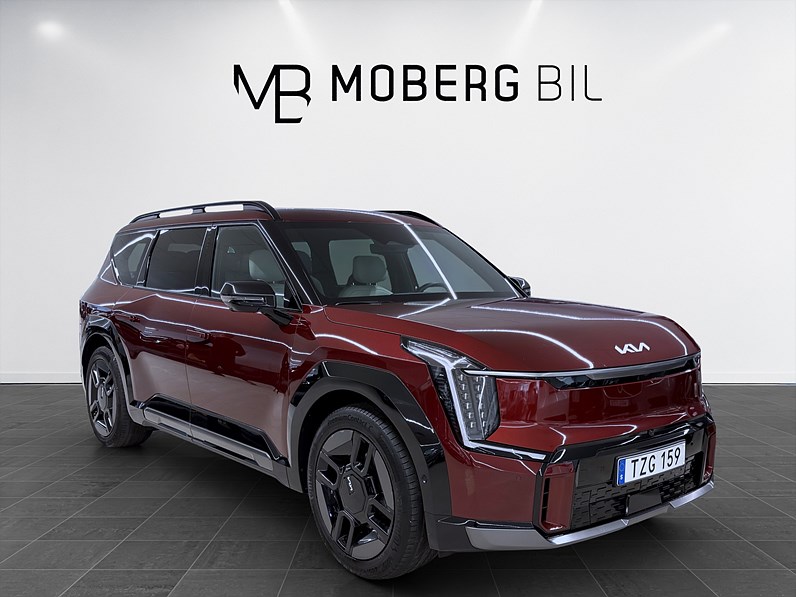Kia EV9 385hk GT-Line 7-Sits HUD Pano 360 3D Meridian *  Helg på Moberg *