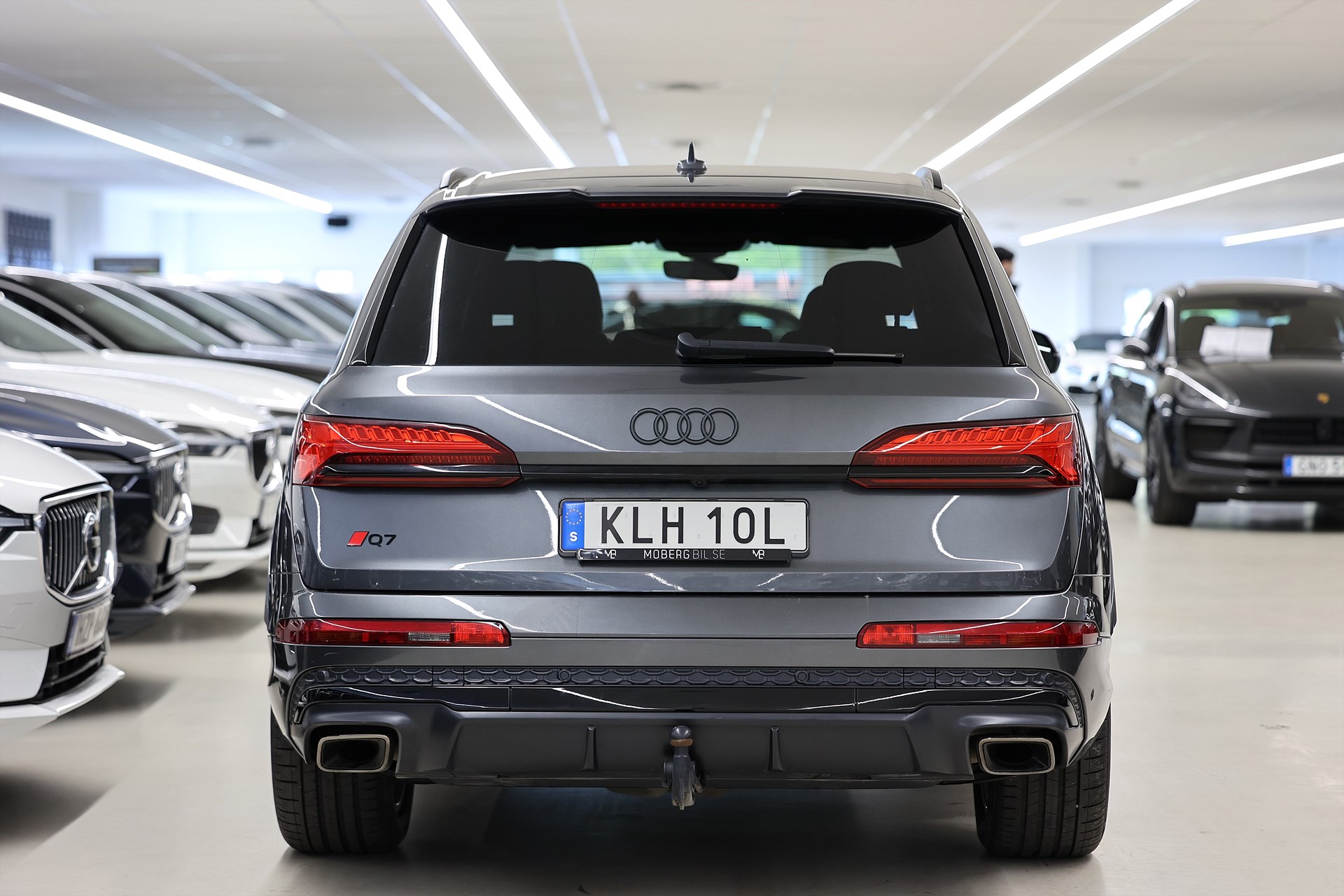 Audi Q7 60 TFSI e quattro S-line 490hk Svart Optik Drag Leasbar