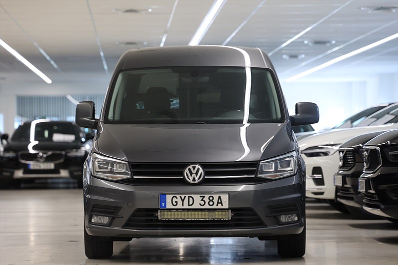 Volkswagen Caddy 2.0 TDI DSG 102hk Drag Adapt fart Carplay LEASEBAR
