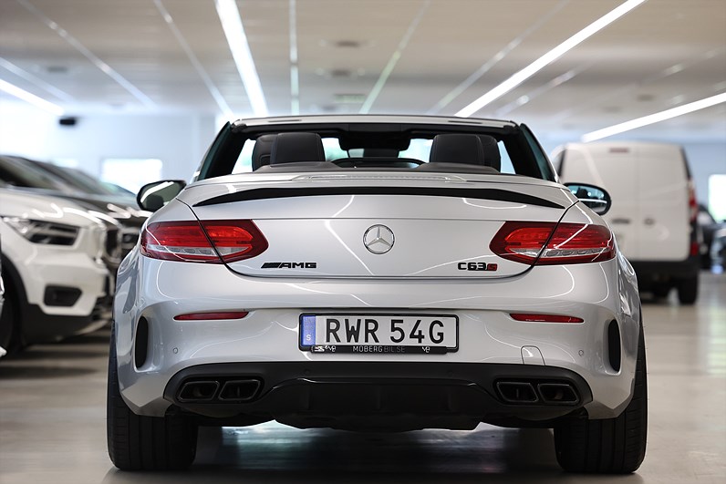 Mercedes-Benz AMG C 63 S Cab 510hk Performance Burmester HUD