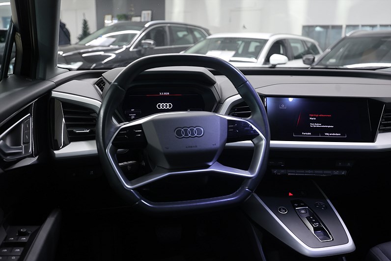 Audi Q4 40 e-tron 204hk Proline Keyless PDC Värmare Carplay MOMS