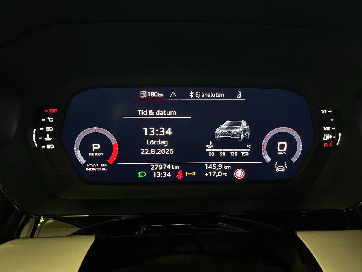 Audi A3 Sportback 35 TFSI S Tronic, 150hk, 2026
