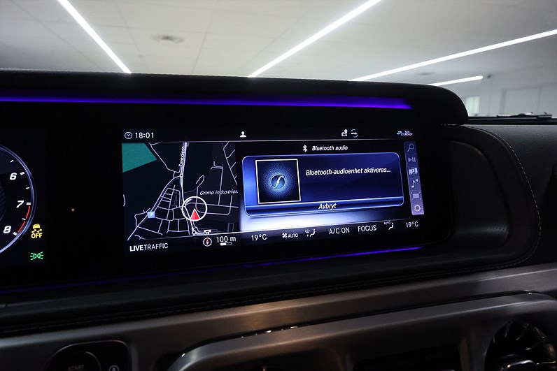 Mercedes-Benz AMG G 63 585hk Manufaktor Ferrita Sv-Såld