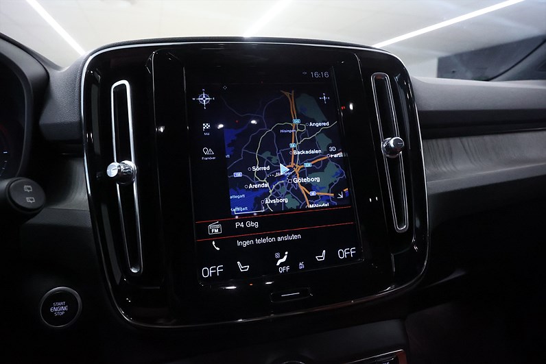 Volvo XC40 Recharge T4 DCT 211hk Inscription H/K Läder Keyless Drag