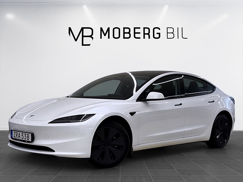 Tesla Model 3 Standard Range 283hk Läder Pano Navi B-Kamera