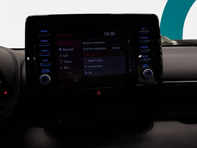 Toyota Yaris 1.5 Hybrid Backkamera ACC Rattvärme, MOMS 2024, svart – bild 14 av 20, begagnad hos Niber i Järfälla