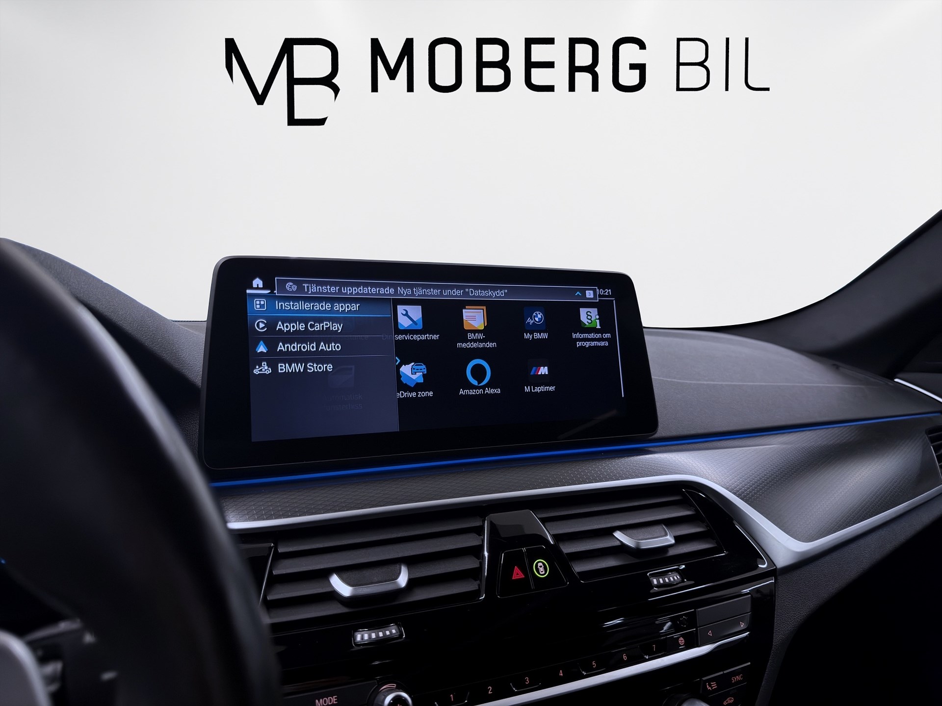 BMW 530e xDrive Touring 292hk M Sport Läder Drag B-Kamera
