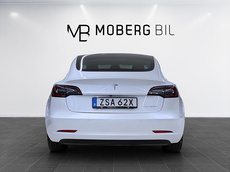 Tesla Model 3 Long Range AWD 440hk Pano