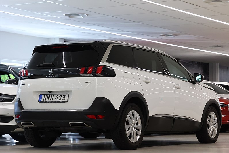 Peugeot 5008 2.0 BlueHDi 181hk *Hjulkampanj!* GT Line Focal 7-sits Drag