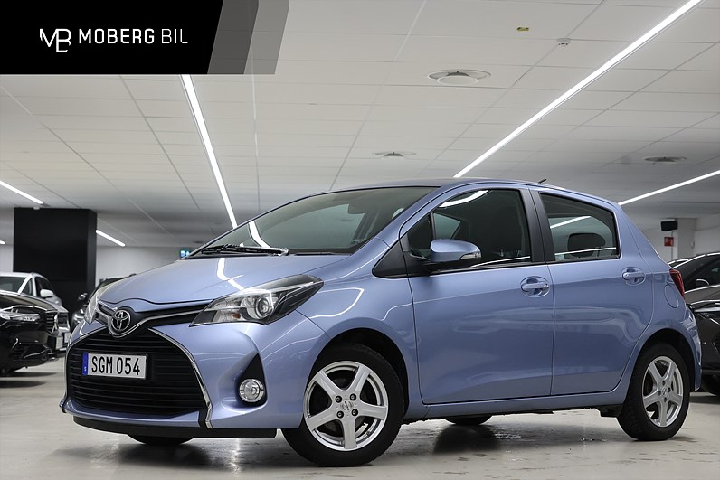 Toyota Yaris 5-dr 1.33 99hk *Hjulkampanj!* B-kamera Navi
